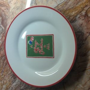 A Merry Christmas to All 9" plate dish